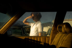 Car, Window (Self-portrait), from Proceed To The Route