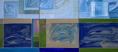 David Kupferman, ‘AH 9-1 A_C (Triptych)’, ca. 2023