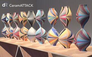 CeramATTACK: A Ceramics Group Invitational, installation view