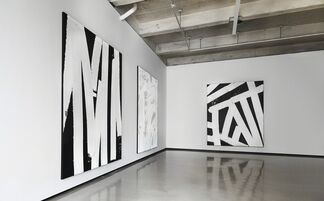 James Nares: ROAD PAINT, installation view