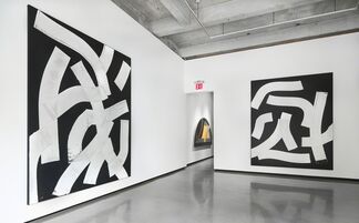 James Nares: ROAD PAINT, installation view