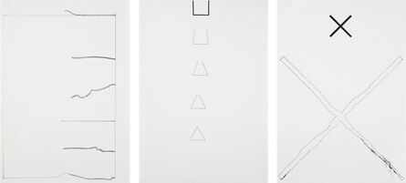 Stanislav Kolibal, ‘Untitled: three works’, 1975