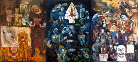 Entang Wiharso, ‘Gunungan (Mountain), Time of Craziness’, 1998-1999