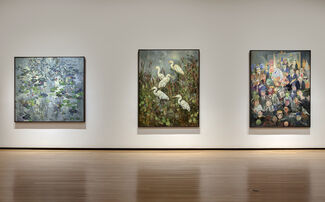 John Alexander: Recent Paintings and Drawings, installation view