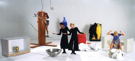 Mike Kelley, ‘Test Room Containing Multiple Stimuli Known to Elicit Curiosity and Manipulatory Responses (Full Cast 2) (Graham Action)’, 2001
