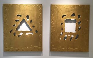 TWO ROCKS: Nobuo Sekine & Zhang Hongtu, installation view