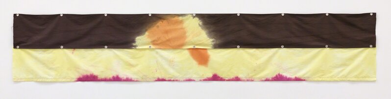 Richard Tuttle, ‘Walking On Air E4’, 2009, Installation, Cotton with rit dyes, grommets, thread, Galleri Nicolai Wallner