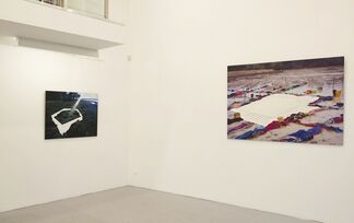 Tibor Gyenis' exhibition: Carved Facade, installation view