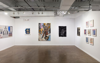 Inman Gallery at Dallas Art Fair 2022, installation view