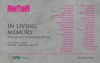 In Living Memory  :  An Exhibition of Contemporary Still-Life  :    Oliver Sears Gallery at Emo Court, installation view