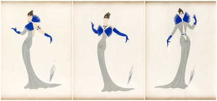 Erté, ‘ Set of three Costume Designs’, ca. 1923