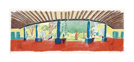 David Hockney, ‘Hotel Acatlán: First Day, from Moving Focus’, 1985