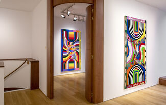Jump Paintings, installation view