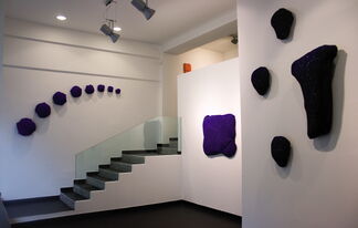 Group show between main and emerging artists., installation view