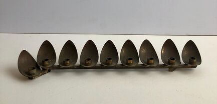 Ludwig Wolpert, ‘Rare Prototype Modern Israeli Judaica Menorah by Ludwig Wolpert Jewish Sculpture’, 1960-1969