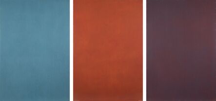 Sol LeWitt, ‘Vertical Lines Not Straight Not Touching on Color (plate numbers 1, 2, and 5 from the portfolio of six)’, 1991