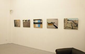Tibor Gyenis' exhibition: Carved Facade, installation view