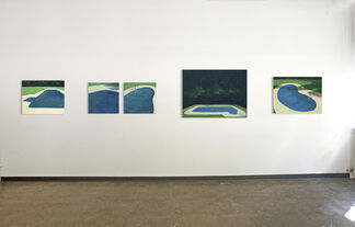 Poolside, installation view