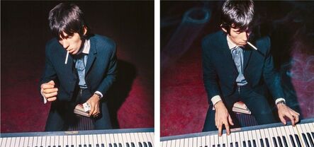 Bent Rej, ‘"Keith Playing Piano II" Keith Richards Backstage, Copenhagen 1965’, 1965
