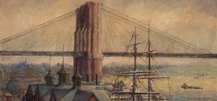 Colin Campbell Cooper, ‘View of the Brooklyn Bridge’