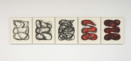 Elizabeth Murray, ‘Five State Image (I, II, III, IV, V)’, 1980