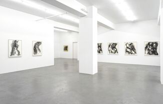 William Tucker - Charcoal Drawings, installation view