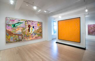 Larry Poons: Momentum, installation view