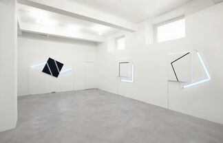 François Morellet: One more time, installation view