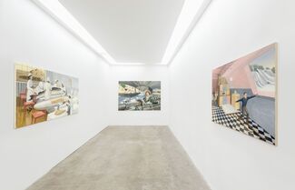 Axel Krause - "Spätfilm", installation view