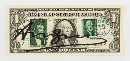 Andy Warhol, ‘untitled (One Dollar Bill)’, 1980s