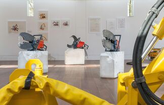 James Capper 'Hyraulic Sculptures', installation view