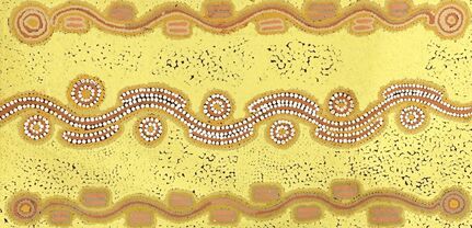 Grace Napangardi Woods, ‘Mina Mina Jukurrpa’, 2018