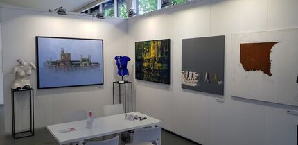 Parcus Gallery at ARTMUC 2019, installation view