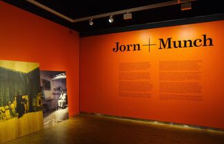 Jorn + Munch, installation view