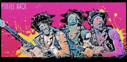 Bruce Fleming, ‘Purple Haze (Jimi Hendrix)’, 2022