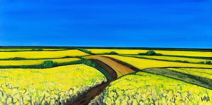 Vokiana, ‘Ukrainian rapeseed fields’, 2023