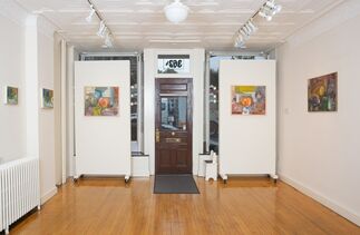 Ruth Miller at John Davis Gallery, Hudson, New York with Bruce Gagnier, Nina Maric, Pamela Salisbury, Maud Bryt, and Eric Holzman, installation view