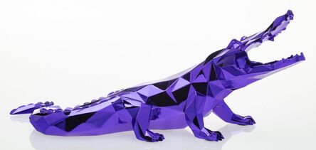 Richard Orlinski, ‘Croco Spirit (Purple)’, 2023