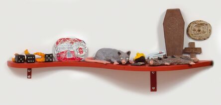 Andy Steinbrink, ‘Slow Down Ruby (Rat Shelf with Flattened Coke Can)’, 2014