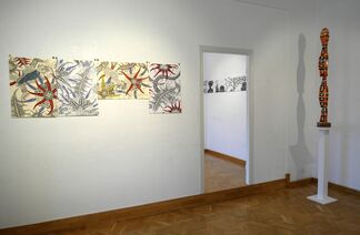 AMONG THE THOUGHTS, installation view