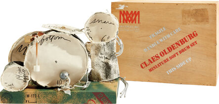 Claes Oldenburg, ‘Miniature Soft Drum Set (S. 1969.06, P. 12, A. & P. 61)’, 1969