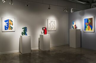 Maquettes + Studies By: David Hayes, installation view
