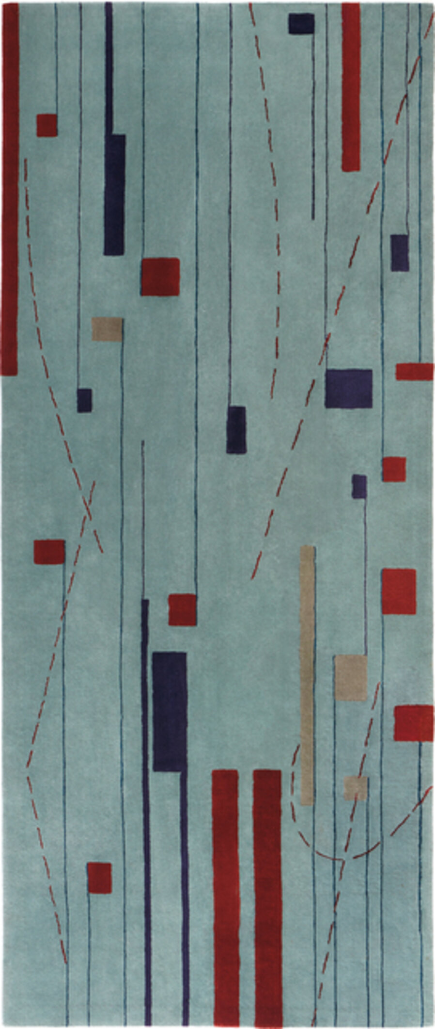 Sketch carpet, from Museum Tower, New York