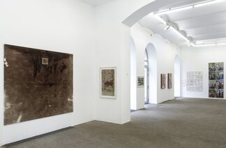 Hermann Nitsch & Julian Schnabel, installation view