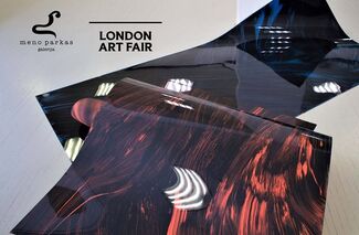 Meno parkas at London Art Fair 2019, installation view
