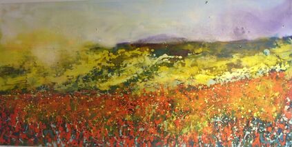 Sharon Withers, ‘Crimson & Gold’, 2023