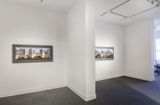 Patrick Hughes OPPERSPECTIVE, installation view
