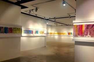 CHAOUKI CHAMOUN - ARTWORKS ON PAPER CUT TO ORDER, installation view