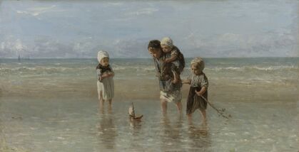 Jozef Israëls, ‘Children of the Sea’, 1872