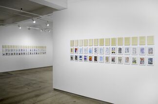Tom Phillips - Pages From A Humument, installation view